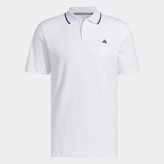 Adidas Go-To Polo - Hvit - Herre i gruppen Golfhandelen / Klr og sko / Golfklr herre / Pique/T-shirt hos Golfhandelen Ltd (AdidasGoToHvit)