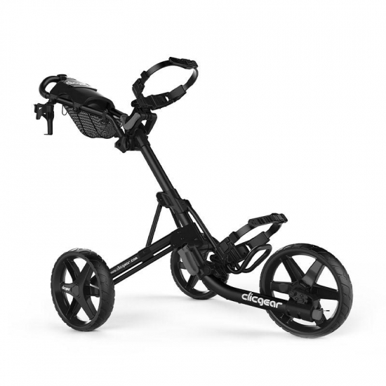 Clicgear Model 4 - Trehjuls golftralle - Svart i gruppen Golfhandelen / Golftraller / 3 hjul hos Golfhandelen Ltd (Clicgear4svart)