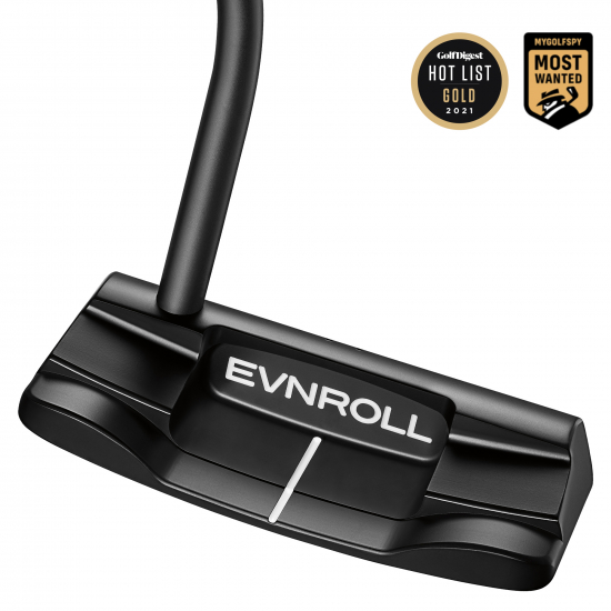 Evnroll ER2 - Black - Pistol Grip - Putter i gruppen Golfhandelen / Golfkøller / Putter hos Golfhandelen Ltd (ER2B-pistol)
