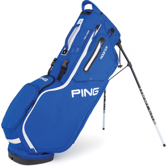 Ping Hoofer - Blå/Hvit - Bærebag i gruppen Golfhandelen / Golfbagger / Bærebag hos Golfhandelen Ltd (Hoofer-Blue-Wht)