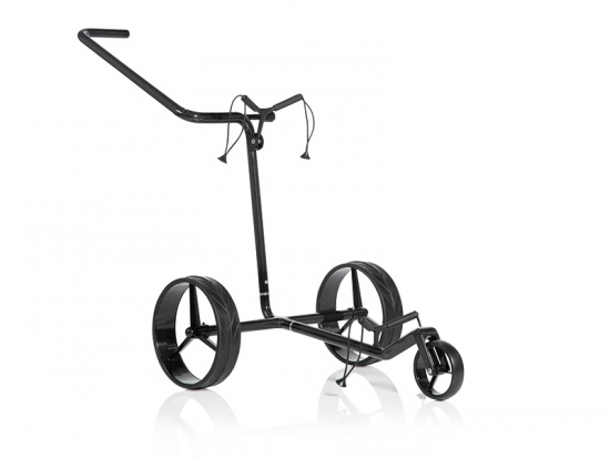 Jucad Carbon Shine - 3 Hjul - Manuell Tralle i gruppen Golfhandelen / Golftraller / 3 hjul hos Golfhandelen Ltd (Jucad-Carbon-Shine-3Hjul)