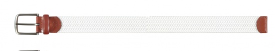 Original Penguin Solid Web Belte - Hvit i gruppen Golfhandelen / Klær og sko / Golfklær herre / Sokker/Belter hos Golfhandelen Ltd (Op-Solid-Belt-Hvit)