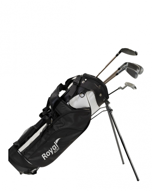 Royal Golf Barnesett - 8-12 - 5 Køller med Bag i gruppen Royalgolf / Barn og ungdom / Barnesett hos Golfhandelen Ltd (RG-8-12-5-Clubs)