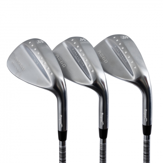 Royal Golf - RG60 - 3 Pack - Wedge i gruppen Royalgolf / Golfkøller / Herre høyre hos Golfhandelen Ltd (RG60-3-PACK)