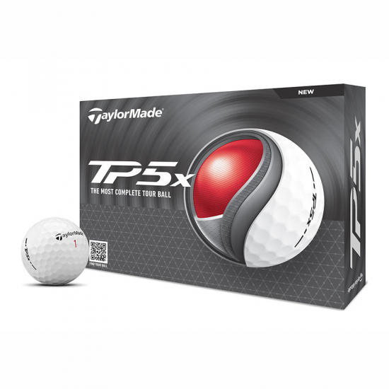 Taylormade TP5X 2024 - 12 golfballer i gruppen Golfhandelen / Golfballer  / Nye Golfballer hos Golfhandelen Ltd (Tp5X2024)