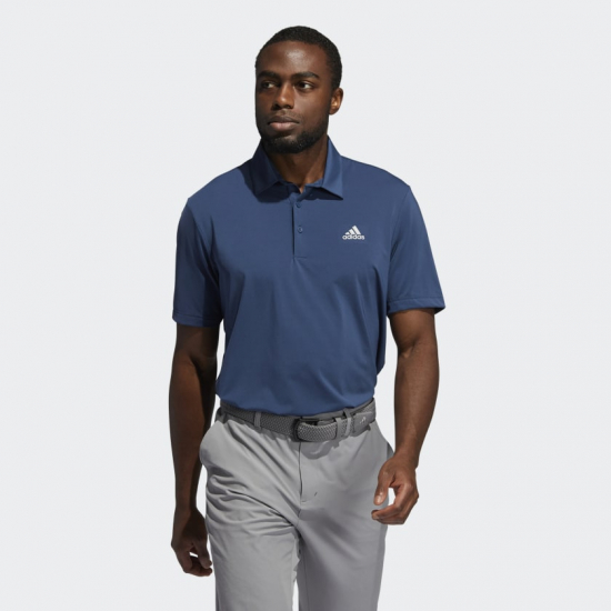 Adidas Ultimate 365 Solid Polo -Navy i gruppen Golfhandelen / Kl�r og sko / Golfkl�r herre / Pique/T-shirt hos Golfhandelen Ltd (Ultimate-Polo-Navy)