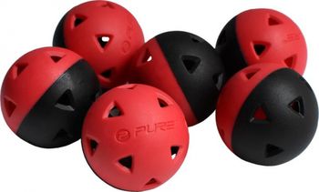 Pure2Improve Impact Golf Balls 6 stk