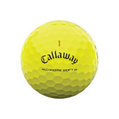 Callaway Chrome Soft Triple Track Gul - 12 golfballer