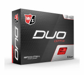 Wilson Duo Optix - Red - 12 Golfballer