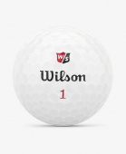 Wilson Duo Soft 2.5 - Hvit - 12 golfballer