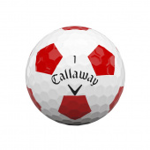 Callaway Chrome Soft Truvis - Hvit/Rød - 12 Golfballer